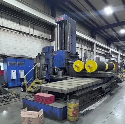 TOS VARNSDORF WHQ 13.8 BORING MILLS, HORIZONTAL, TABLE TYPE, UNIVERSAL, CNC | T.R. Wigglesworth Machinery Co. (2)
