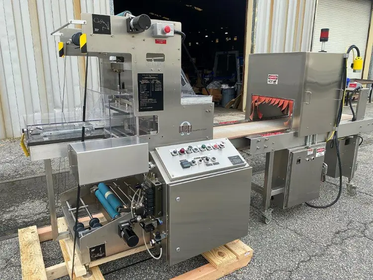 Used OMEGA DESIGN CORP SL-18 Shrink Wrappers South Carolina US | North Star Packaging #394085