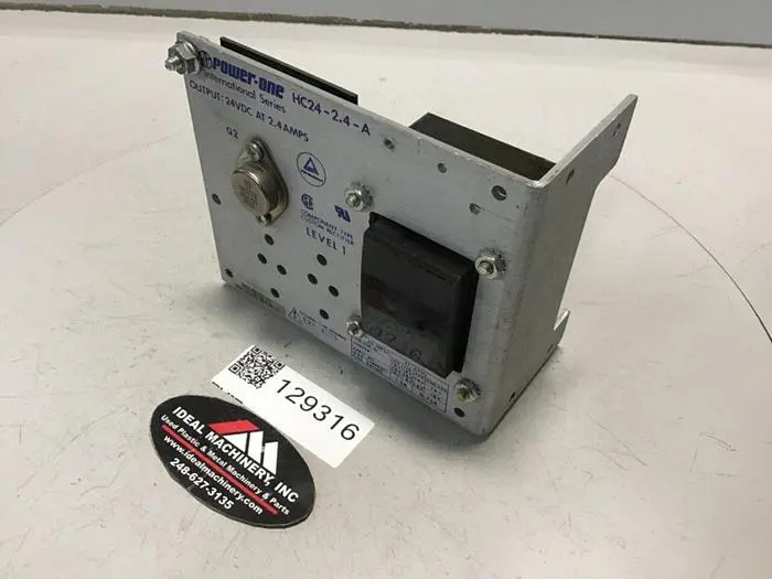 Used POWER ONE HC24-2.4-A Power Supplies Michigan US | Ideal Machinery #700377