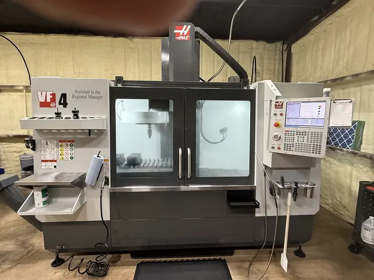 Used 2023 HAAS VF-4 Vertical Machining Centers Ohio US | Toolquip, Inc. #1540309