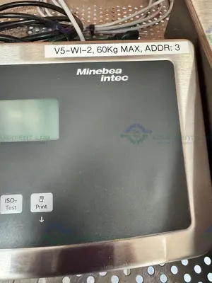 Used MINEBEA INTEC CAPS1U-100EE-LU STAINLESS STEEL SCALE 18X18 W/ CAIS1-U, 130LBS Scales California US | Equipment Lab #1394839