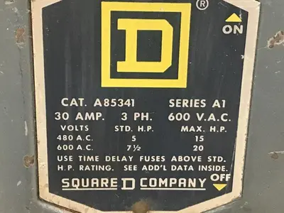 USED SQUARE D A85341