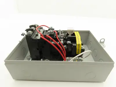 Allen Bradley 598-BA1076 Size 1 Starter Contactor 120V Coil 500F-BOD930  -No Lid