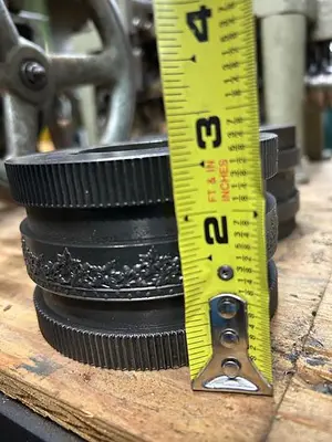 Engraved Pattern Rolls, Antique Master Collection of Jeweler tools for Earnings, Bracelets Bangles and more