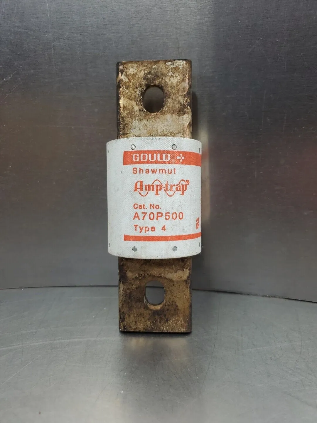 Gould Shawmut A70P500 Amp-trap Blade Fuse, 500A 700V. 4D-37