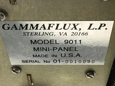 USED GAMMAFLUX 9011
