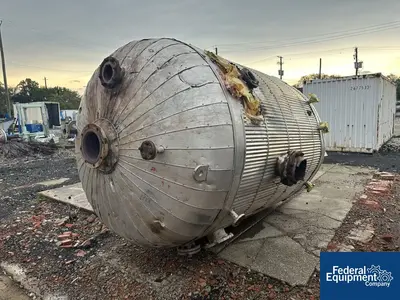 USED Plant Maintenance Service Corp. 1,400 Gal Plant Maintenance Service Receiver Tank, C/S, 75#