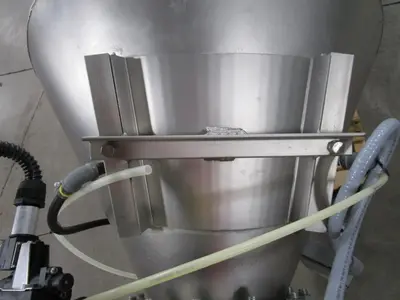 Smoot SS Scaling Hopper w/ Load Cells, Readout, and Control Panel