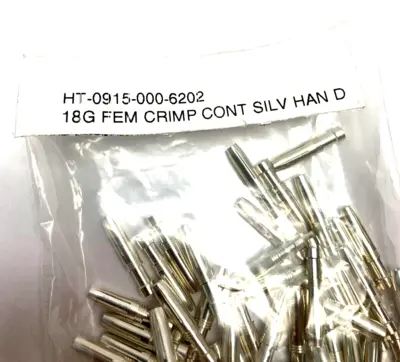 New | in-Stock HARTING Han D Female Crimp Connector Silver Electrical Fittings Michigan US | Maverick Industrial Sales #1496112
