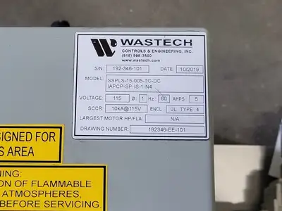 USED 2016 WASTECH ENGINEERING SCC-2-IS-AB-N4