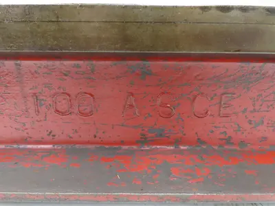 Press Brake Die Extension 5-1/2" Rise 1/2" Tang 2-1/2"W x 58"L