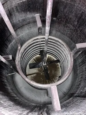 Alloy Fabricators Approximately 1,000 Gallon 304 Stainless Steel Reactor