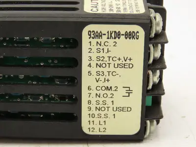 Watlow 93AA-1KD0-00RG Temperature Control Module PLC Display