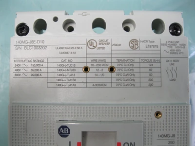 NEW Allen-Bradley 140MG-J8E-D10