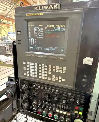 Used 1999 KURAKI KBT-11WA CNC TABLE TYPE HORIZONTAL BORING MILLA Horizontal Table Type Boring Mills Ohio US | ABL Technology LLC #1406753