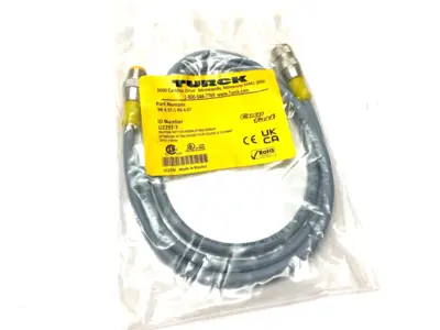 New | in-Stock Turck Eurofast Double Ended Cordset Misc Electrical & Power Parts Michigan US | Maverick Industrial Sales #1460882