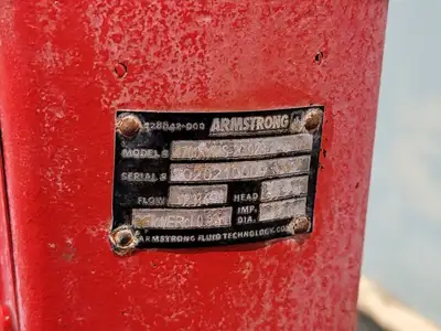 USED ARMSTRONG 4700-VMS-20:02B-2P-5HP