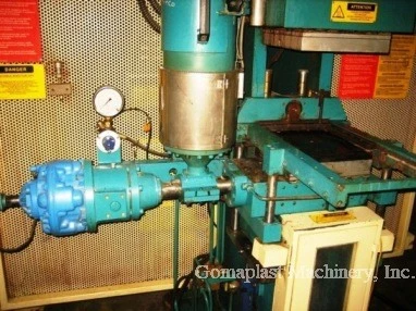 48 Ton/400cc Rutil Silicone Injection Press, Item #1119