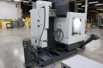 USED 2020 HAAS VF-2SS, 4TH AXIS ROTARY TABLE, TAILSTOCK, SIDE MOUNT TOOL CHANGER, AUTO DOOR