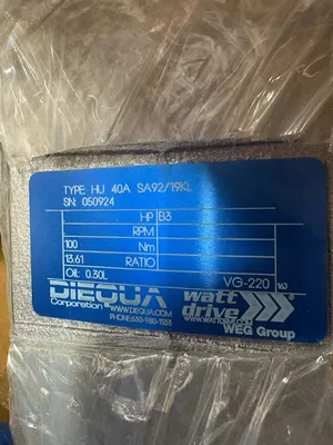 Used DIEQUA HU 40A SA92/19KL Misc Electrical & Power Parts South Carolina US | ESS Industrial Equipment Sales #1466593