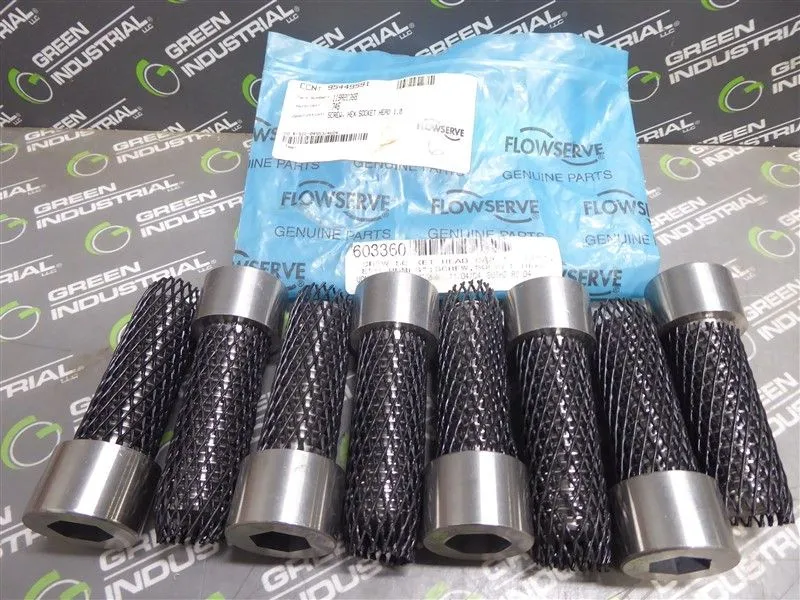 Lot of 8 Flowserve 119A2C368 Socket Screws Hex Head WB 6-230 New