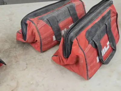 Lot of (2) Hilti® 17" Tool Bag