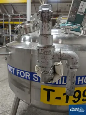 USED Precision 150 Liter Precision Stainless Reactor, 316L, 45/100#