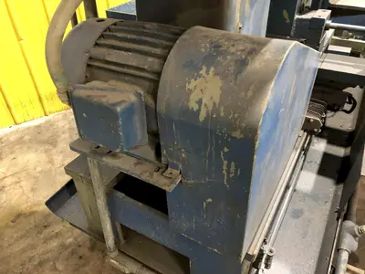 9" WIDE X 30" TABLE SUNDSTRAND VERTICAL BELT ROTARY TABLE "TIP" GRINDER: STOCK #18229
