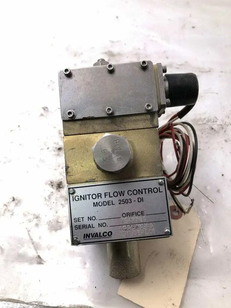 INVALCO 2503-DI Ignitor Flow Control 14GPM 1/4″