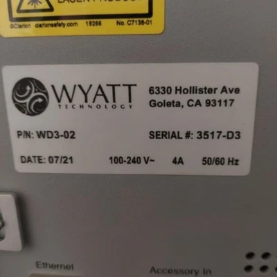 Used Wyatt WD3-02 HPLC Detectors Missouri US | BioLabTek #1278045