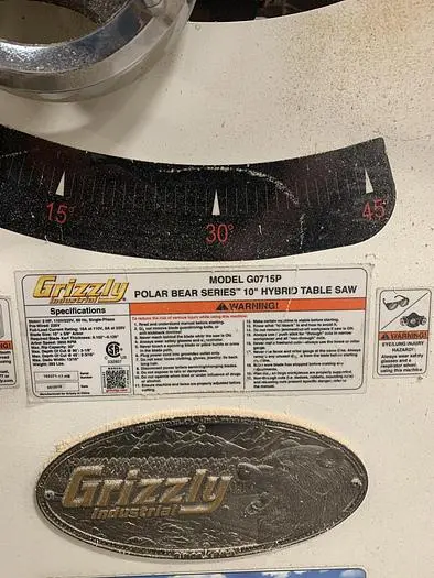 NEW GRIZZLY 6PJ365