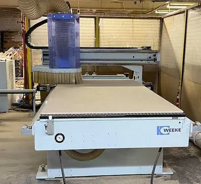 WEEKE PROFILINE BHP-007/480, 3-AXIS, 4' x 8' TABLE CNC ROUTER