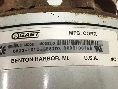 USED GAST MFG 0523-101Q-G582DX
