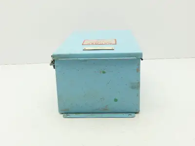 Wiegmann B140806CH Electrical Enclosure Box with 1492-H Terminal Blocks 14x8x6"