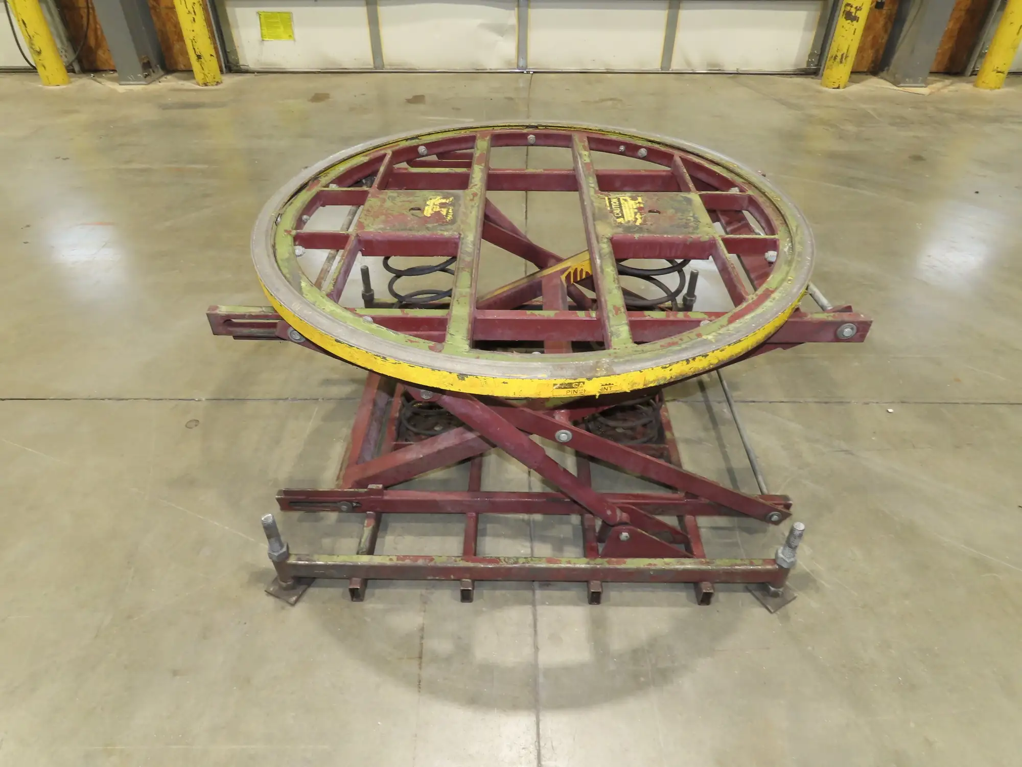 Southworth Pallet Pal 360 Positioner Rotator Spring Level Loader Turntable 43"