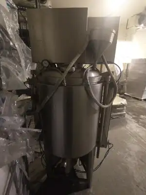200L S/S JKTD Contra Rotational Cream Homogenizer Reactor