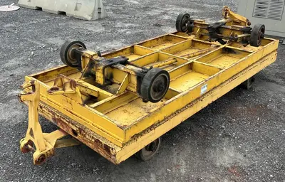 10,000 LBS X 4' X 9' HEAVY DUTY MOBILE TRANSFER / MOVING CART: STOCK #23513