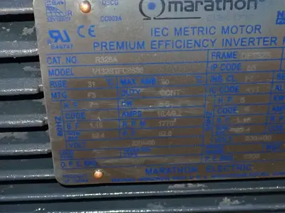 USED MARATHON ELECTRIC V132STFC852