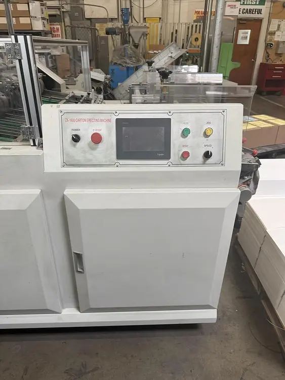 Used FEIDA ZX-1600 IS A DOUBLE-LANE TRAY FORMER _UNKNOWN_ Tray Formers California US | Paper Converting Equipment #779384