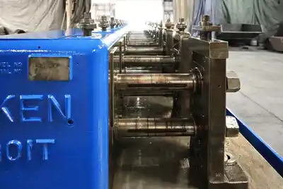 Used TISHKEN 12-MW-2 Roll Formers Ohio US | Universal Tube & Rollform Equipment Company #280076