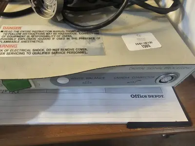 Used Olympus Olympus OTV-SC System w/ MAJ-554 Laparoscope Two Camera Head AR T120 Endoscopy Texas US | PT Medical Technologies #1458420