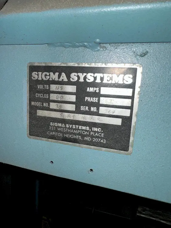 Used SIGMA _UNKNOWN_ Vibratory Bowl Feeder Ohio US | Yoder Brothers machinery #444442