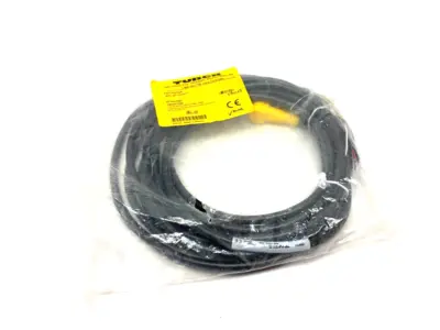 USED TURCK EUROFAST RIGHT ANGLE SINGLE ENDED CORDSET