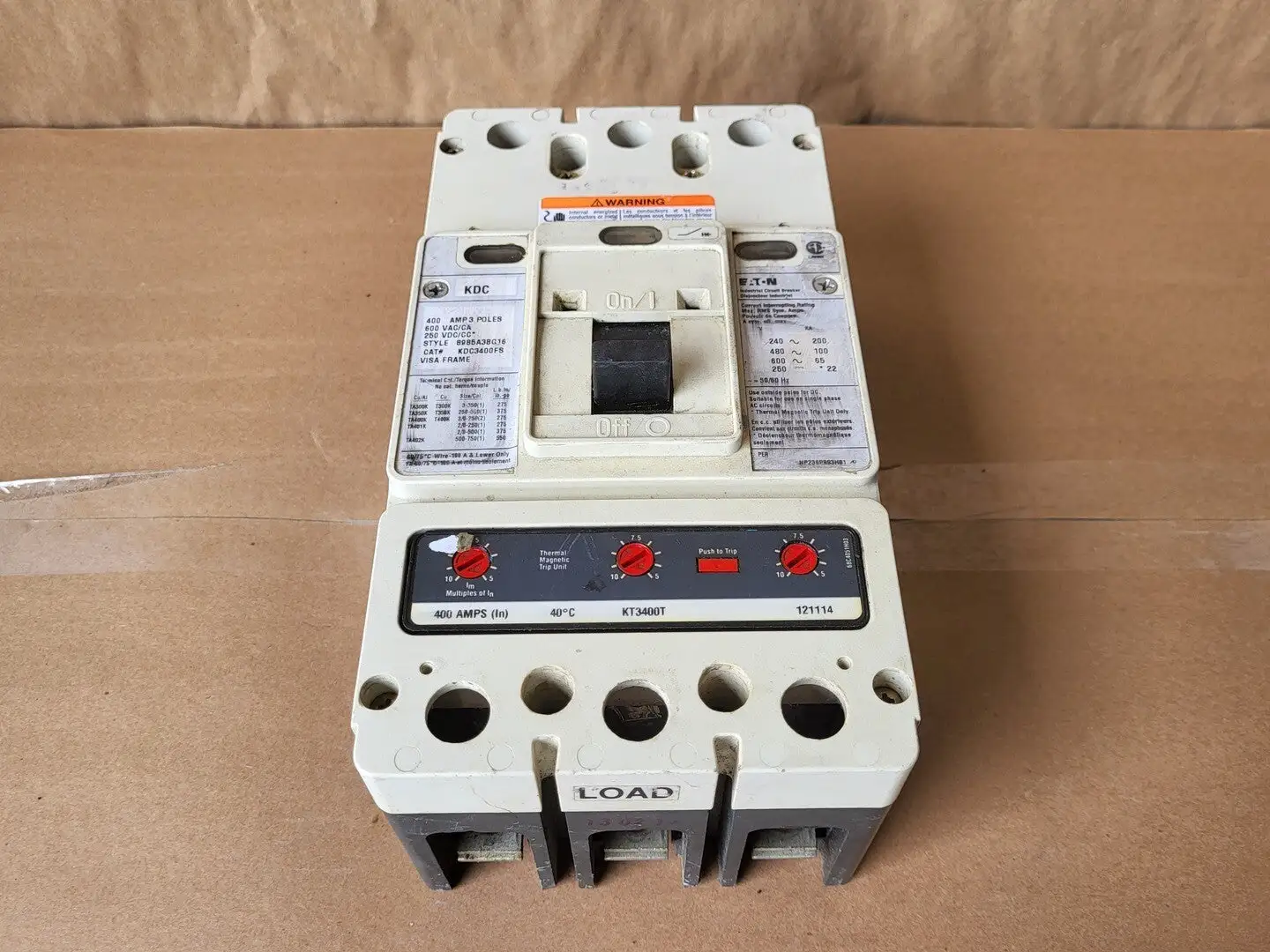 USED EATON KDC3400FS