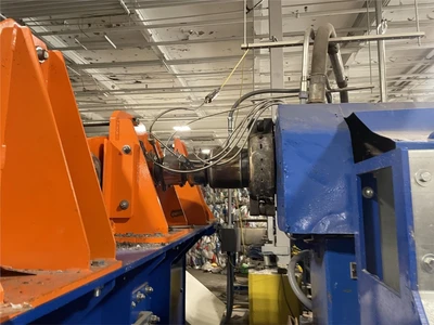 Used Flow Molding Line, Installed And Running