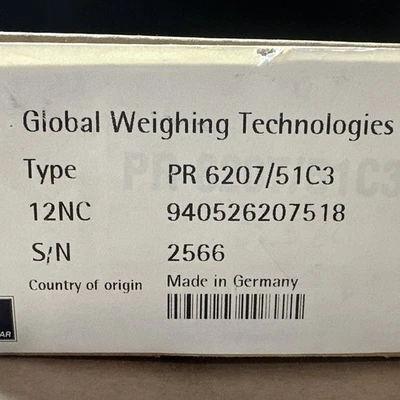 NEW Sartorius PR6207/51C3