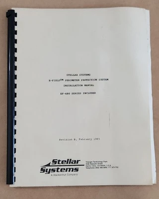 NEW Stellar Systems E610/UNB/115