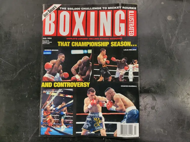 Used BOXING ILLUSTRATED JULY 1994 Office Equipment British Columbia CA | Lenmark #267165
