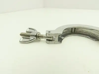 Nor-Cal NW-40-CP Aluminum Wing Nut Clamp Mixed for DN 40 ISO-KF Flange Lot of 20