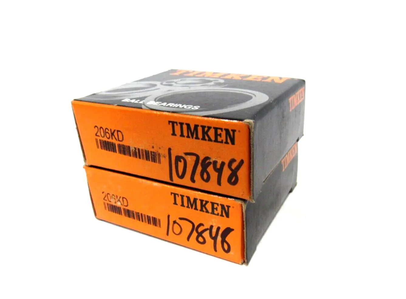 LOT OF 2 NEW TIMKEN 206KD BEARINGS